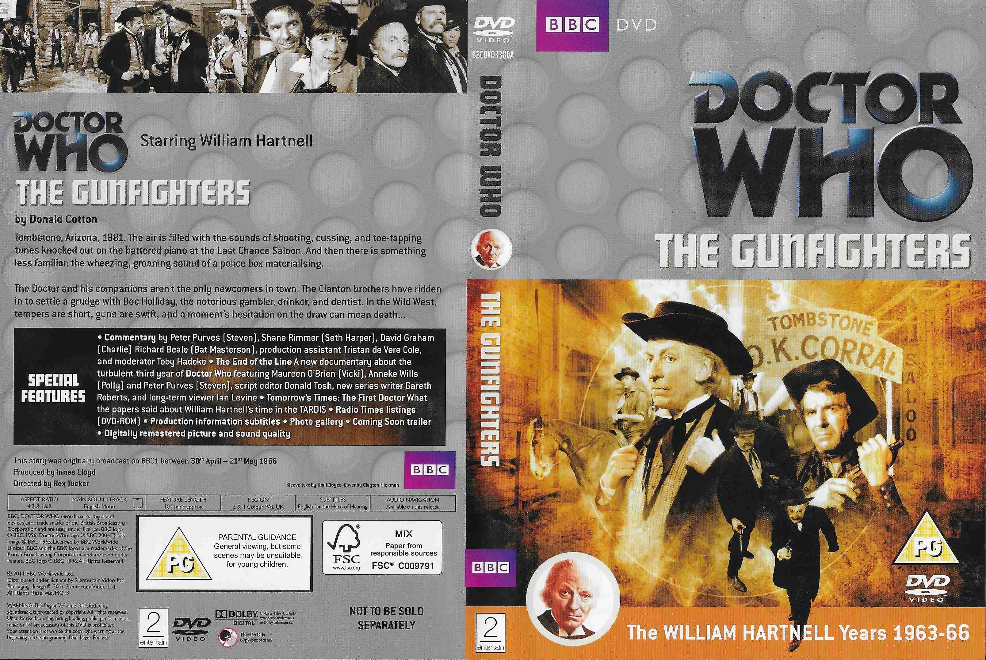 Back cover of BBCDVD 3380A